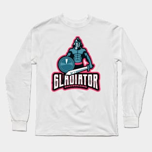 Gladiator Bodybuilding Long Sleeve T-Shirt